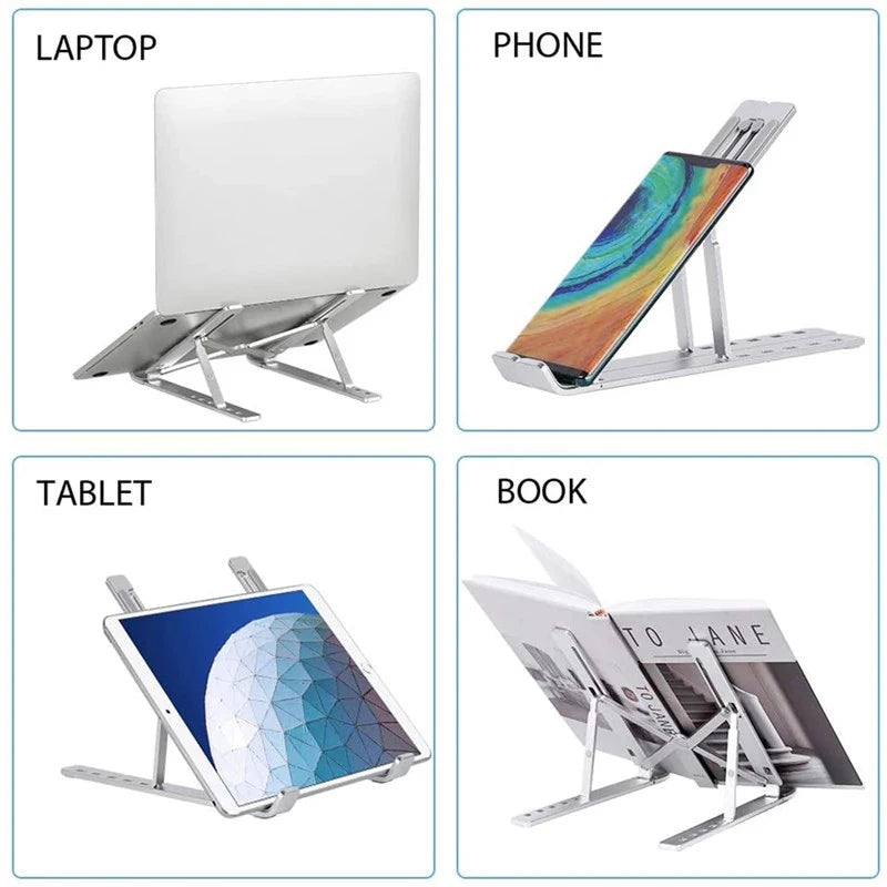 Foldable Aluminum Laptop Stand